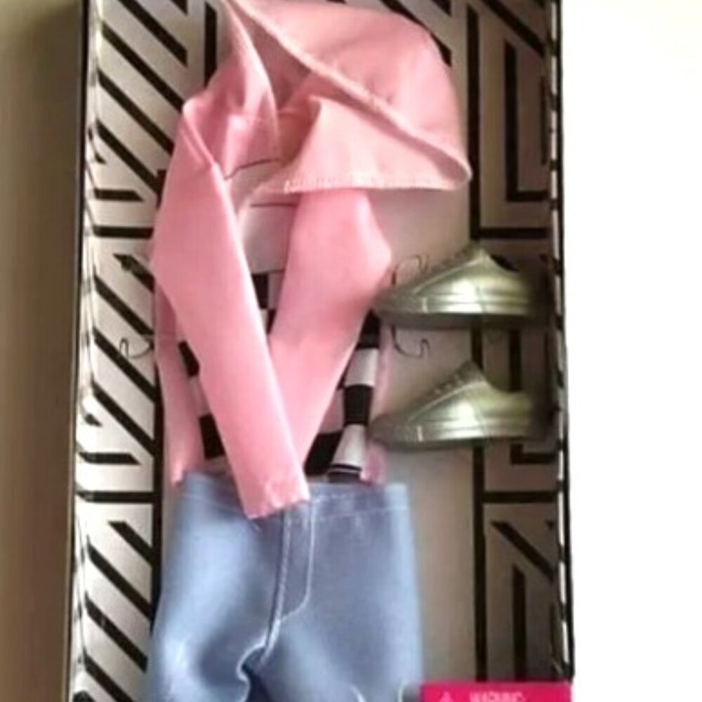 BARBIE KEN HOODIE JACKET & SHORTS OUTFIT - Picture 3 of 5